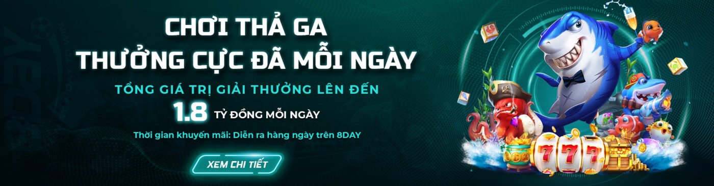 banner bắn cá 8day