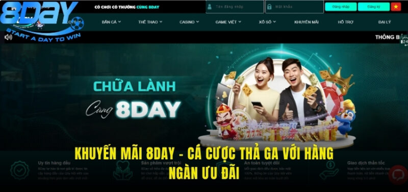khuyến mãi 8DAY